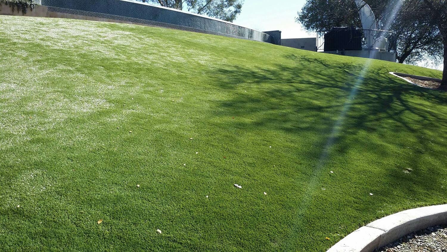 El Dorado Hills, CA Backyard Artificial Grass Installation