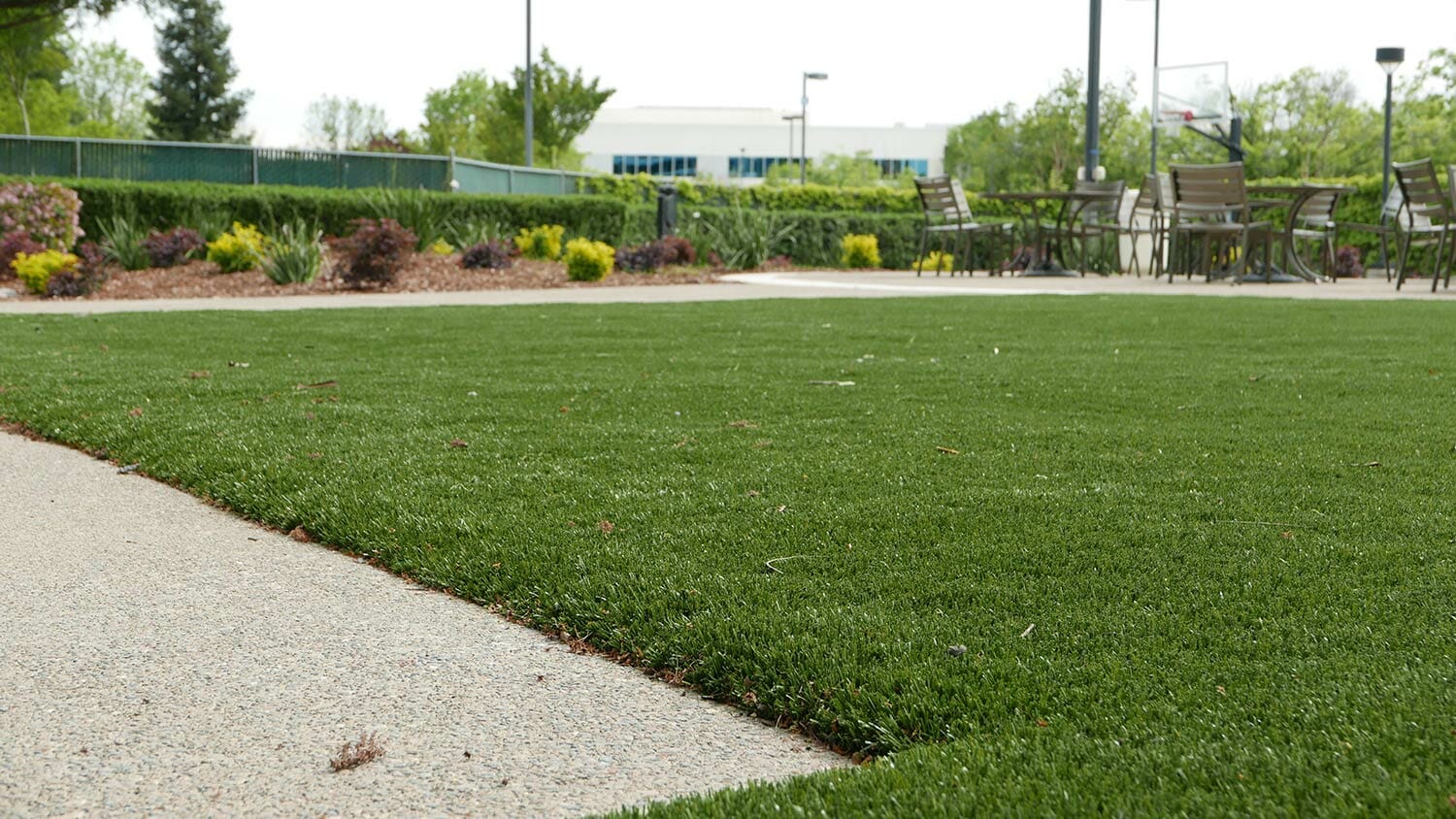Rancho Cordova, CA Commercial Artificial Turf Installation for Corporate Landscaping
